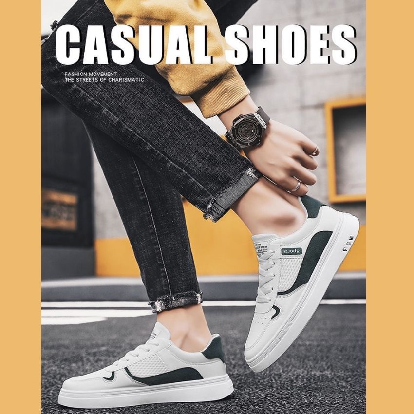 Giày Nam Jordan Tôn Dáng Thời Trang Phong cách Hàn Quốc Trống Thấm Nước Thoáng Khí Êm Chân ZHIPO-18