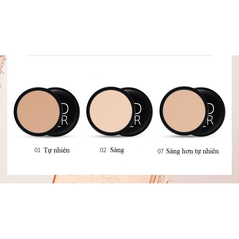 9855 B3 Phấn phủ kiềm dầu che khuyết điểm dạng nén Powder Beautiful | BigBuy360 - bigbuy360.vn