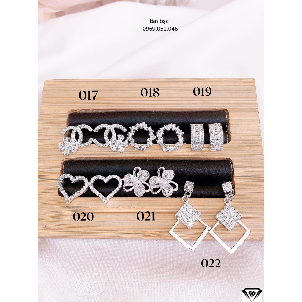 tổng hợp các mẫu bông tai hot , giá rẻ cho chị em tham khảo ạ, sp đc kiểm định chất lượng nhiều lần , mang lại sựổn định