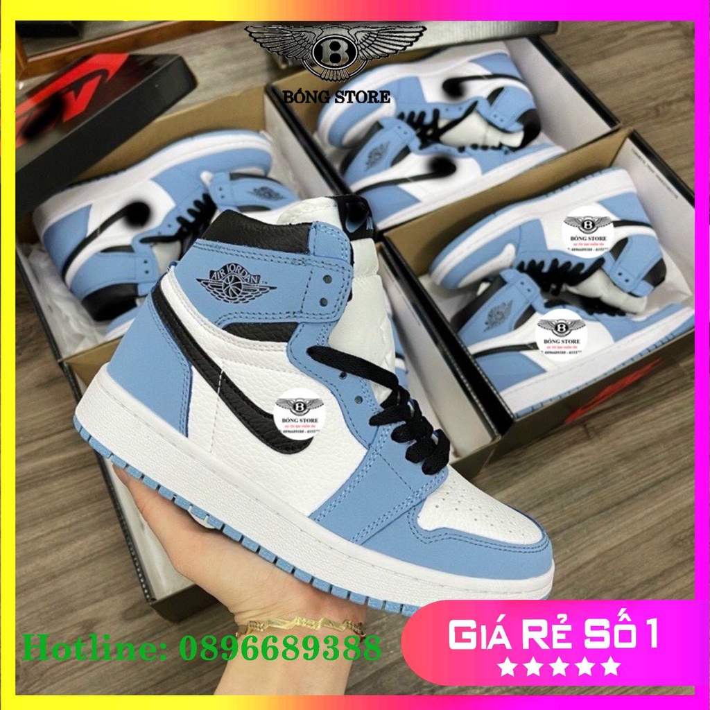 Giày JD xanh cổ cao nam nữ _ Bống Store