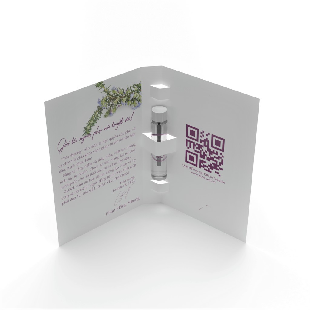 Nước hoa vùng kín ZLOVE Secret No.1 - Thảo dược tự nhiên -  Lưu giữ hương thơm cả ngày (1ml) | BigBuy360 - bigbuy360.vn