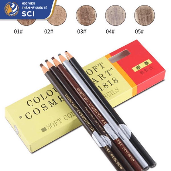 [COMBO 2 CÁI] Chì Xé Kẻ Lông Mày Chống Nước Chống Mồ Hôi | BigBuy360 - bigbuy360.vn