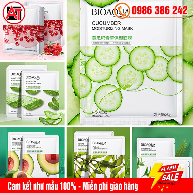 [Deal Sốc 1k] Mặt Nạ Giấy Dưỡng Da Mụn Cấp Ẩm Thải Độc Dưỡng Trắng Mờ Thâm BIOAQUA | BigBuy360 - bigbuy360.vn