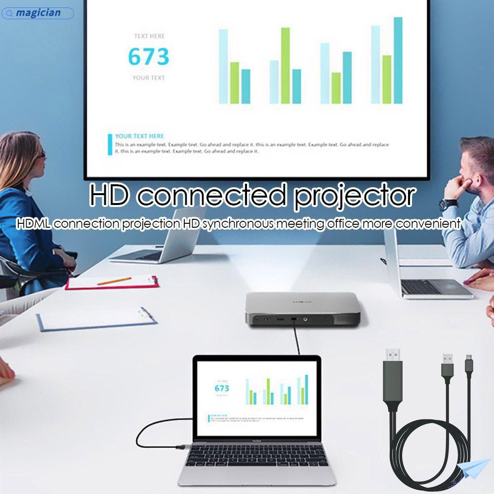 Dây Cáp Chuyển Đổi Từ Cổng Type-C Sang HDMI USB 3.1 HDTV 4K HD