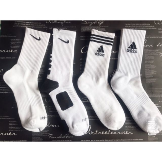 Combo 10 đôi tất thể thao nam cổ dài (kèm quà tặng)