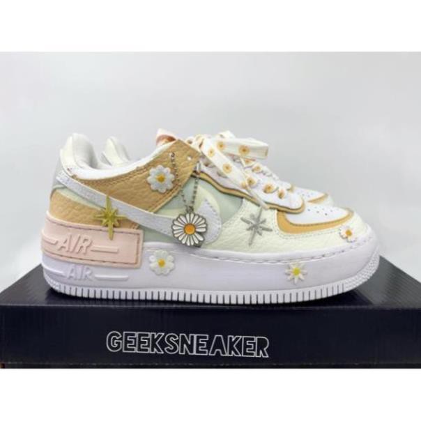 Xả [XẢ KHO] [GeekSneaker] Giày Air Force 1 Shadow Aura ( Kèm Phụ kiện +3 Ống dây) . ^ new2021 ' ³ '\