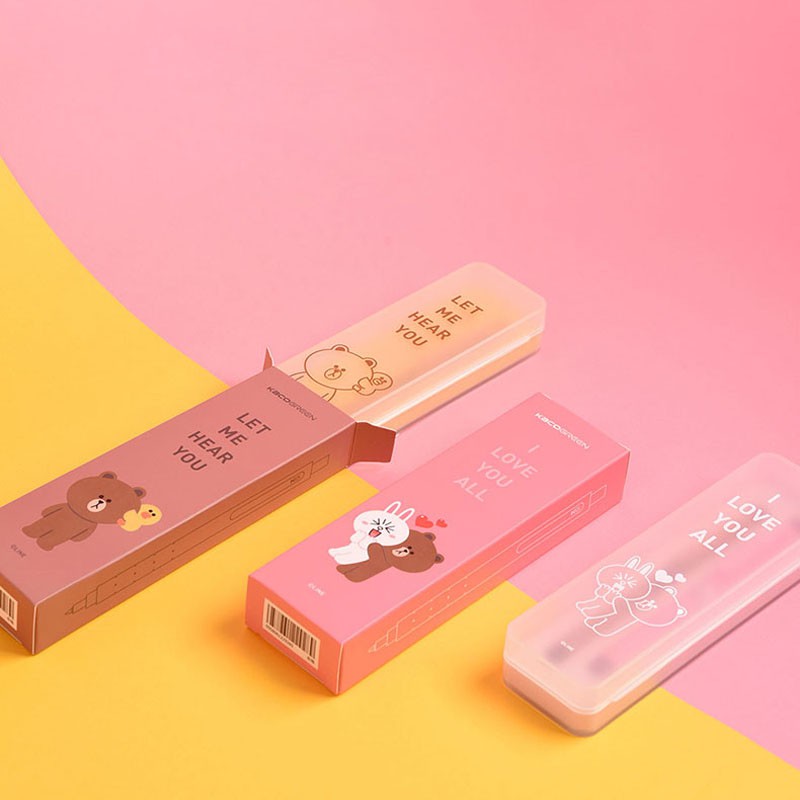 Bút Kaco ROCKET LINE FRIENDS Limited ngòi 0.5mm