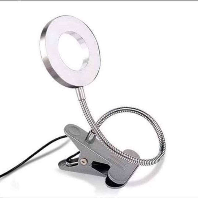 Đèn led mini kẹp bàn 2 ánh sáng