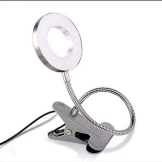 Đèn led mini kẹp bàn 2 ánh sáng