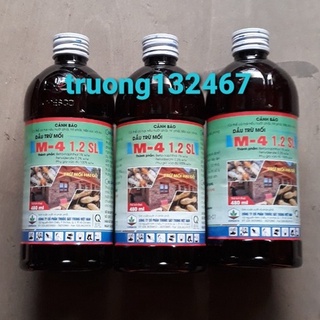 DẦU TRỪ MỐI M-4, DIỆT MỐI TẬN GỐC 480ML
