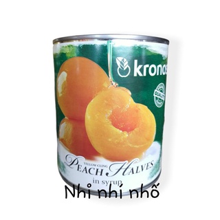 Đào miếng ngâm kronos 820gr