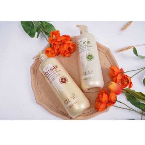 CẶP DẦU GỘI XẢ OLAP COLLAGEN SIÊU MỀM MƯỢT 800ML X 2. Phục Hồi Tóc Hư Tổn, Chống Rụng Và k/Thích Mọc Tóc AI STORE