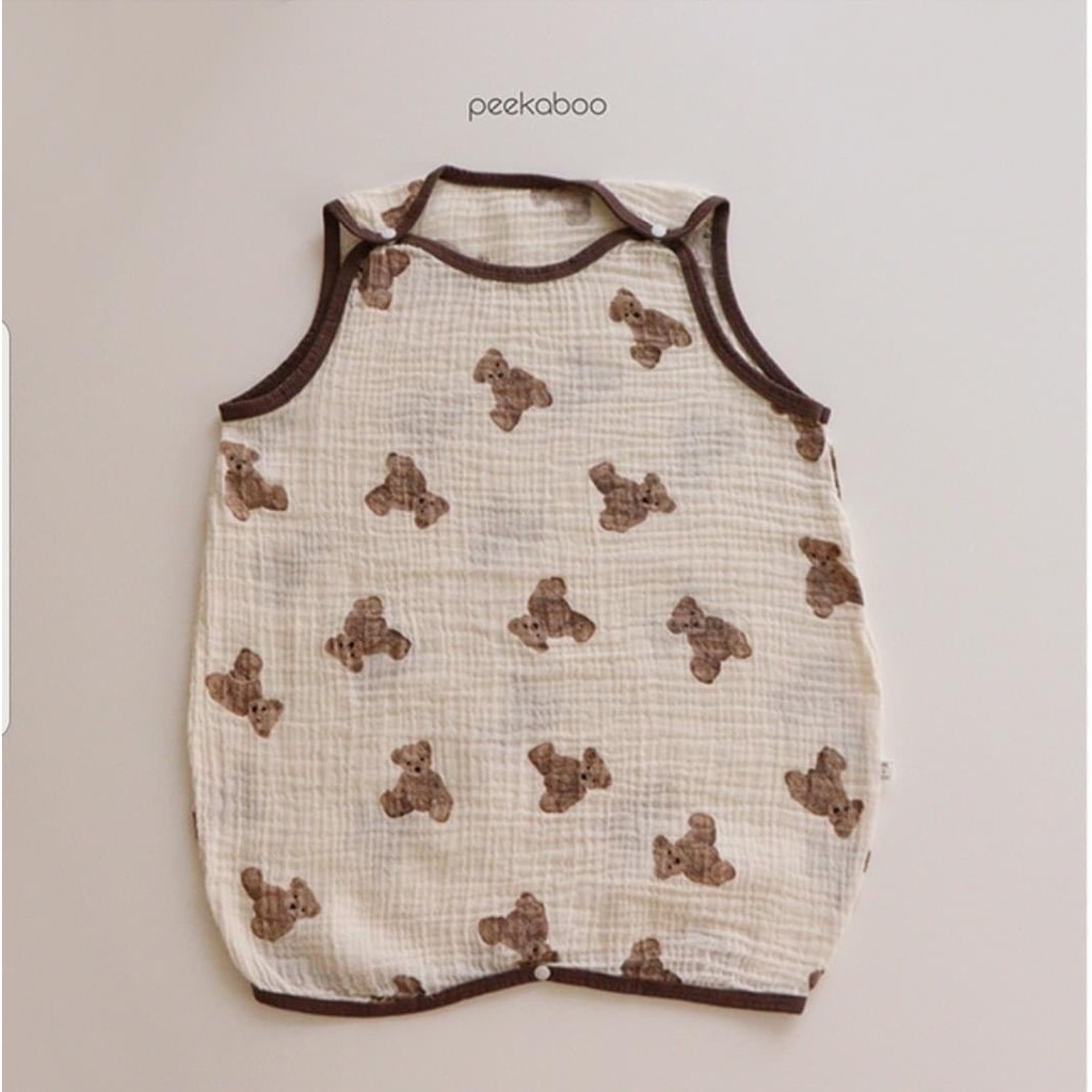 TÚI NGỦ GẤU TEDDY - PEEKABOO