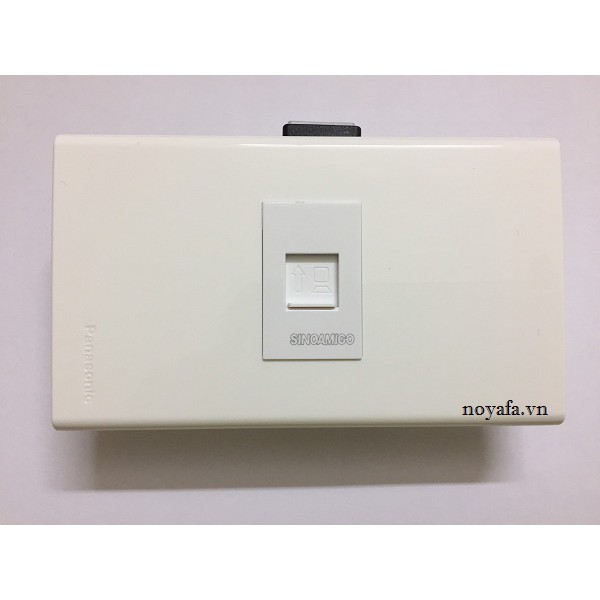 Nhân wallplate điện thoại cat3 lắp ổ điện thoại âm tường, ổ điện âm sàn