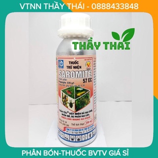 Thuốc trừ nhện saromite - 250ml- đặc trị nhện đỏ, nhện gié, nhện lông nhung,bộ phấn...