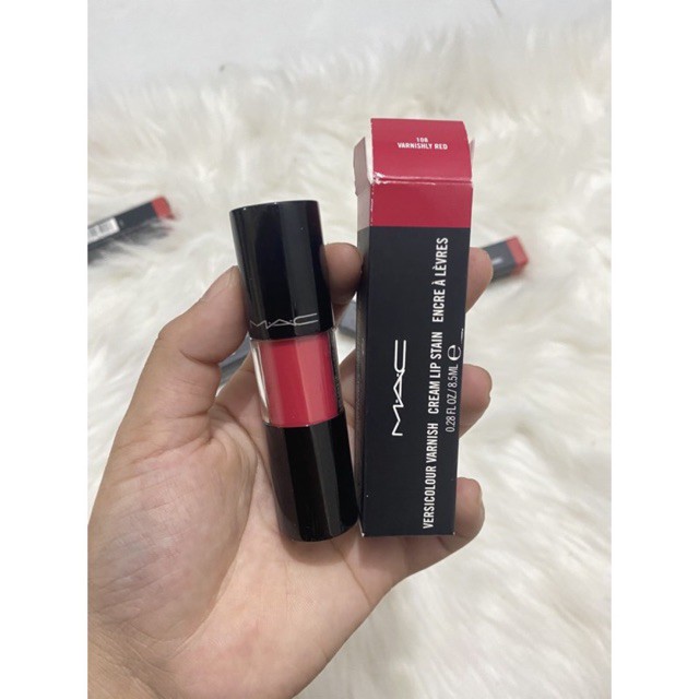 on Kem MAC Bóng Mịn Môi 108 Màu Đỏ Anh Đào 8.5ml