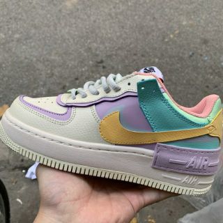 < VIDEO + ẢNH THẬT > GIÀY SNEAKER AF1 TRẮNG TÍM THẤP CỔ