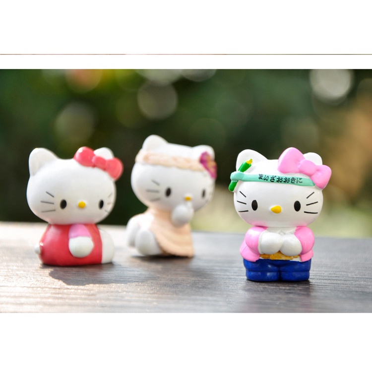 Đồ Trang Trí Để Bàn Hình Hello Kitty Đáng Yêu