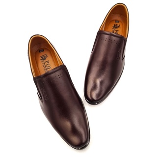  Giày tây nam da bò thật 100% cao cấp giày tây công sở-Kinson Shop - GIÀY TÂY MŨI NHỌN 