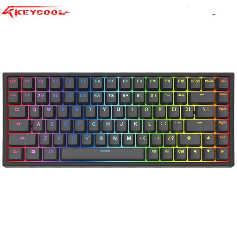 (Cũ) bàn phím cơ Keycool Kc84 RGB bluetooth Red Sw