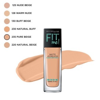 Kem Nền Kiềm Dầu Chống Nắng Maybelline Fit Me Dạng Vòi - Có Bill Chính Hãng