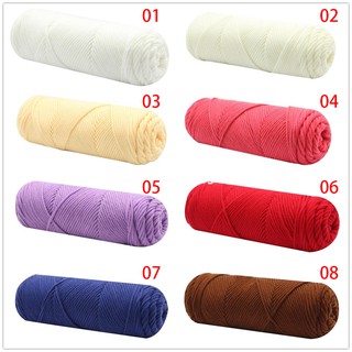 Cuộn len sợi to 100g màu sắc tươi sáng
