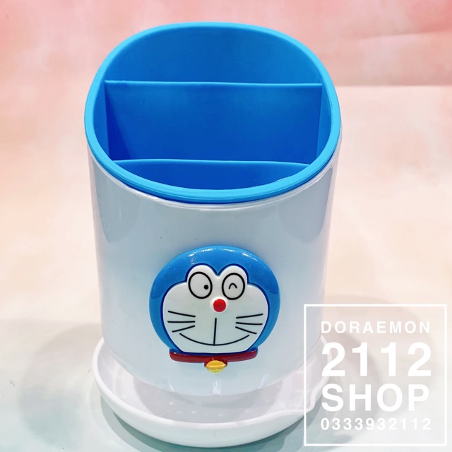 Đồ đựng dao muỗng đũa Doraemon