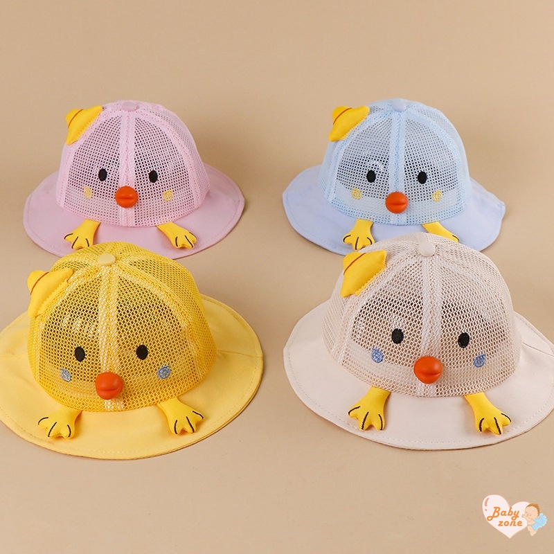 Mũ Vành Tròn Chống Nắng Thoáng Khí Cho Bé