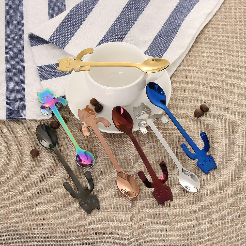 1 / 2 Muỗng Hình Mèo Dễ Thương