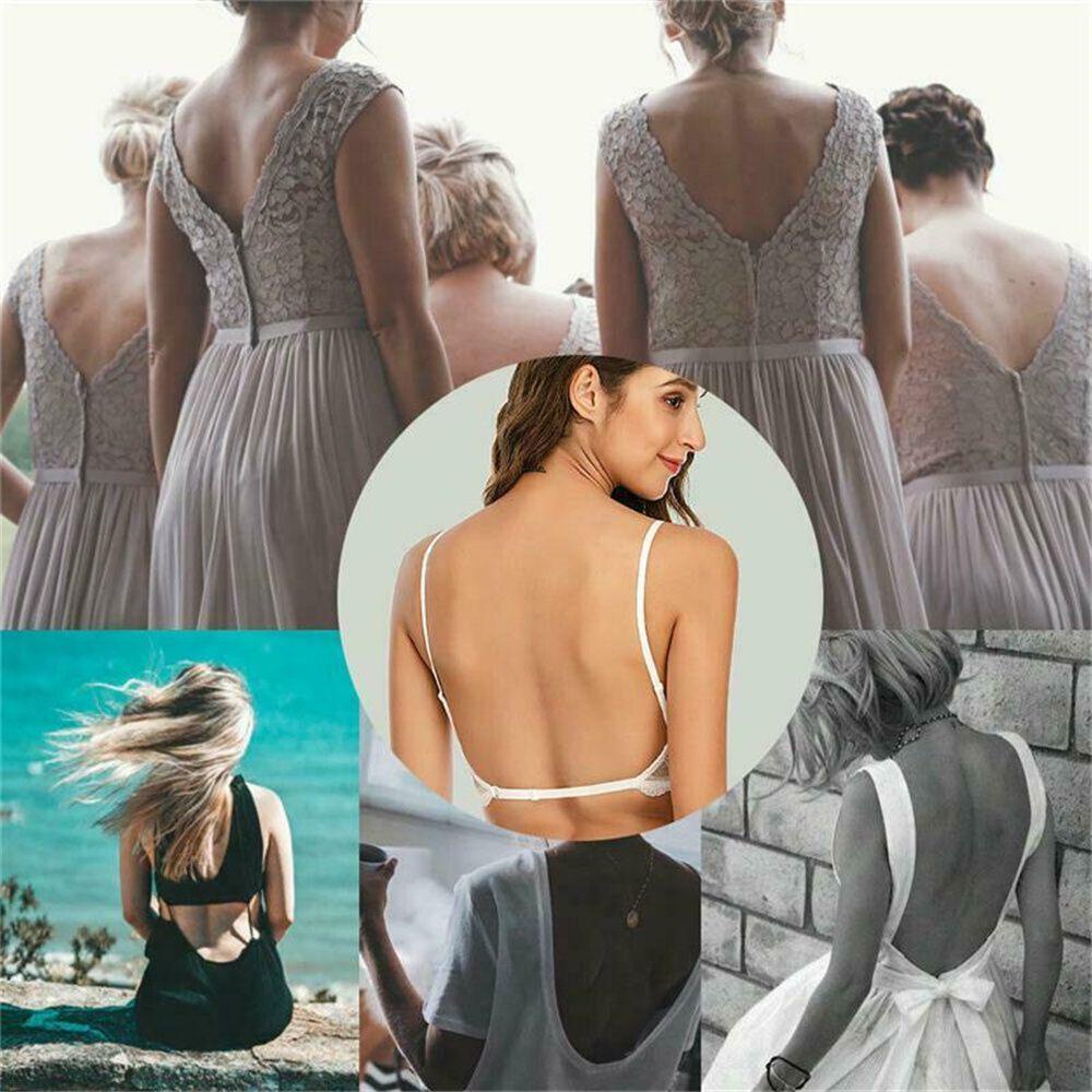 Áo Ngực Chữ U Khoét Sâu Lưng Thấp Phối Ren Gợi Cảm