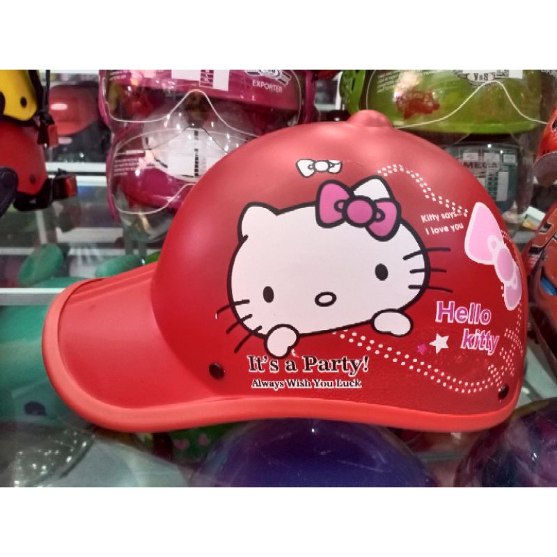 Nón bảo hiểm kết nữ Hello Kitty siêu đẹp
