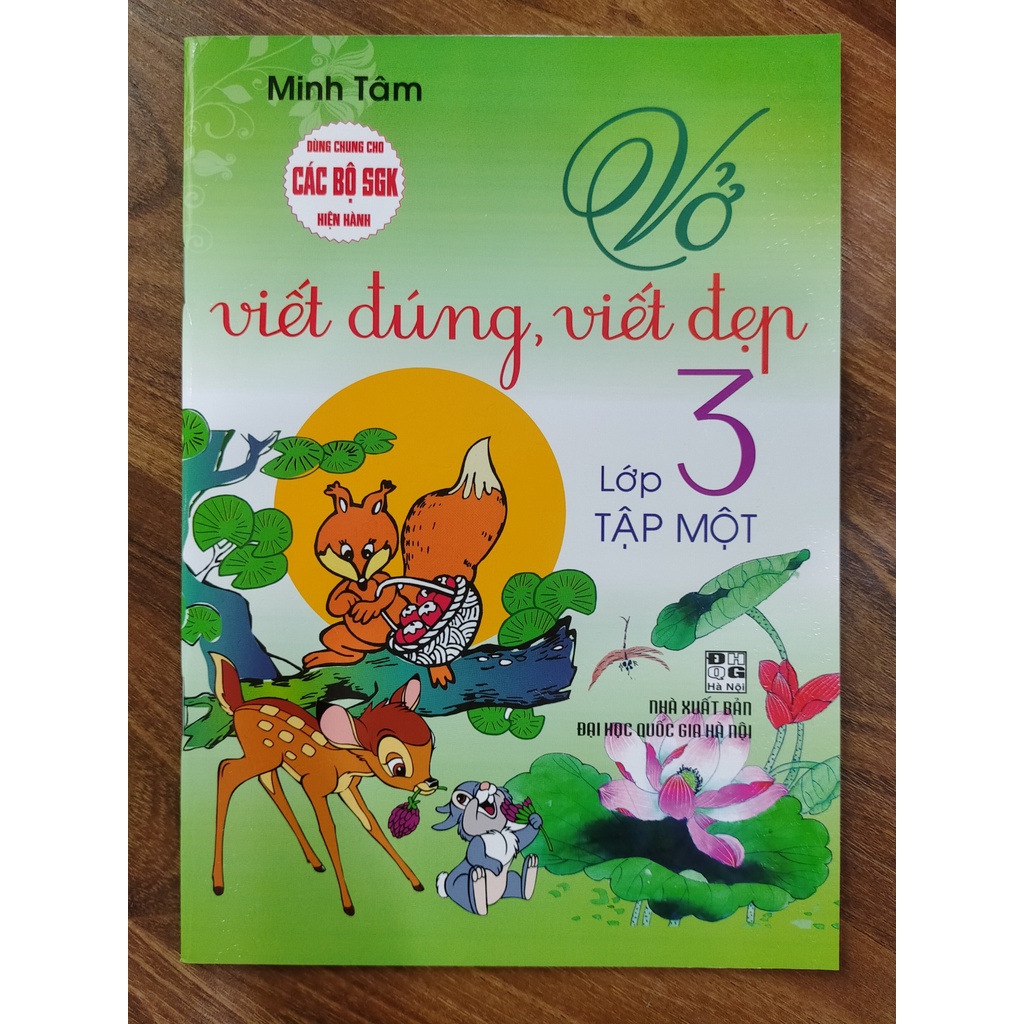 Sách - Vở Viết Đúng, Viết Đẹp Lớp 3 - Tập 1 (Dùng Chung Cho Các Bộ SGK Hiện Hành)