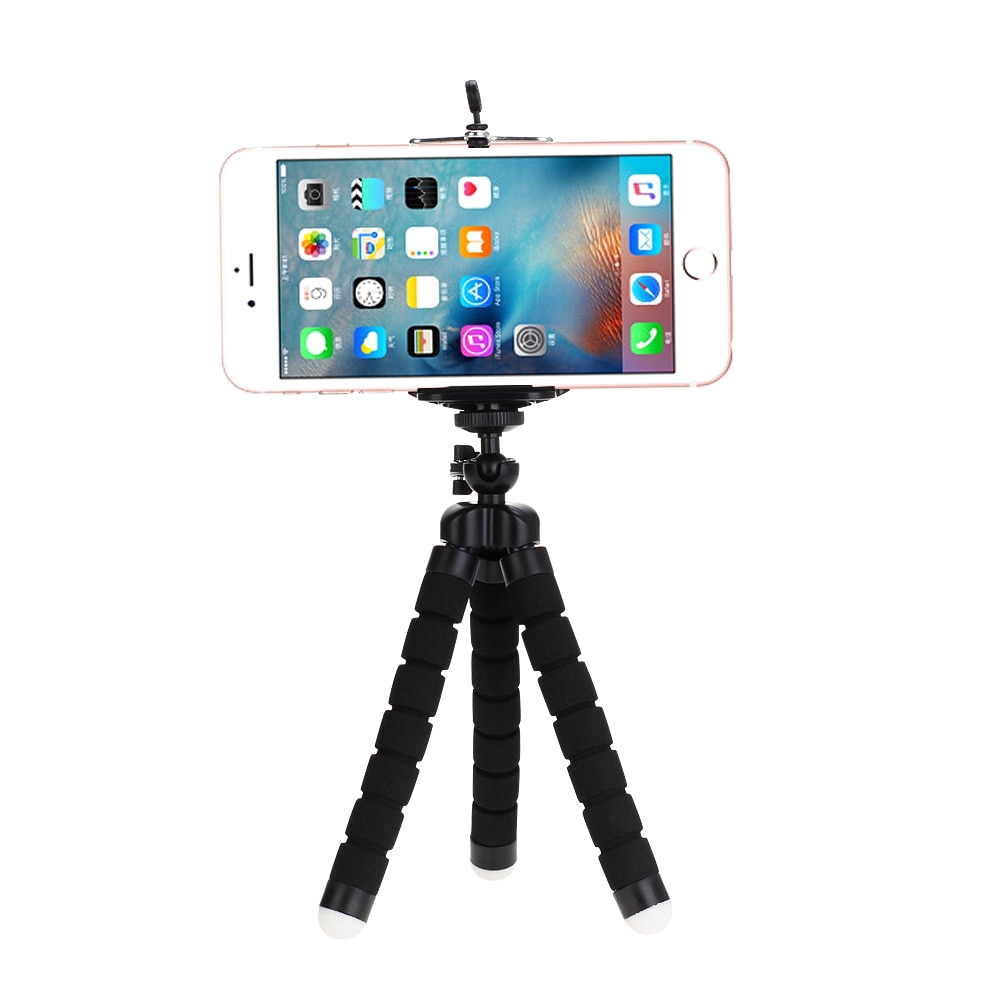 Chân máy ảnh tripod cho điện thoại Giá đỡ máy ảnh di động Kẹp điện thoại thông minh monopod tripe chân đế bạch tuộc mini tripod stv cho điện thoại