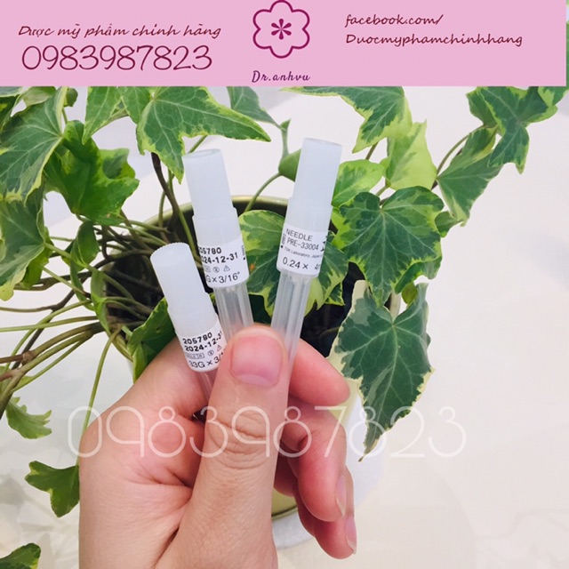Kim tiêm meso prenium needle 33G TSK Nhật Bản - 4mm