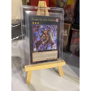 Lá bài thẻ bài Yugioh Number C65 King Overfiend - Rare - Tặng bọc bài nhựa bảo quản