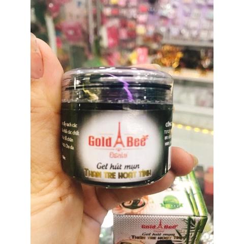 GEL HÚT MỤN THAN HOẠT TÍNH GOLD BEE 50G