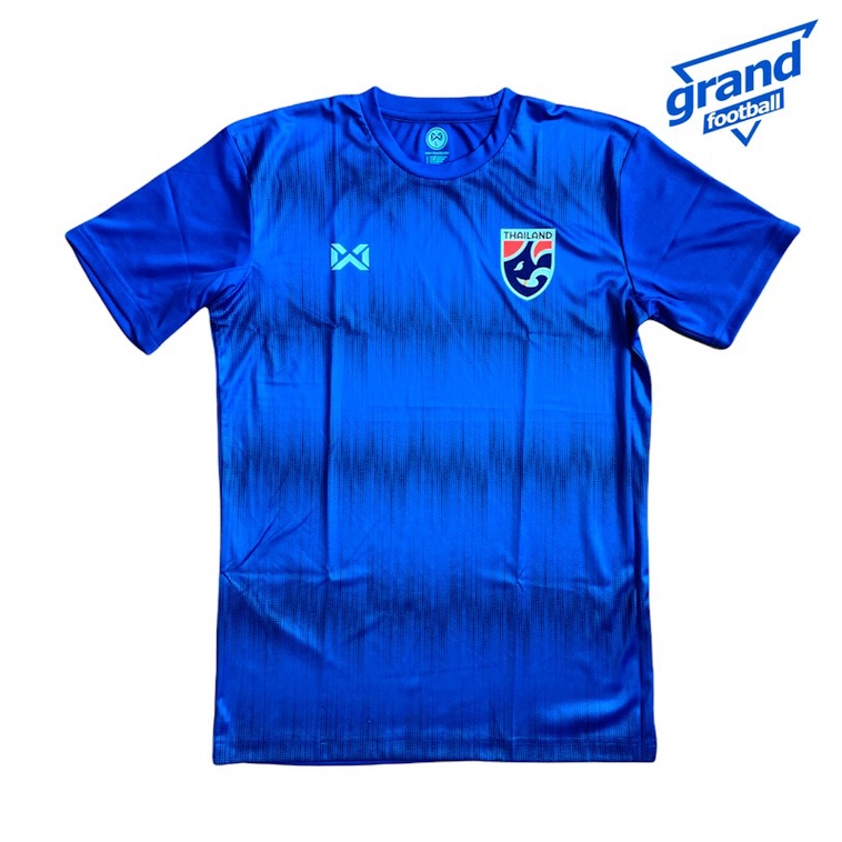 Chính Hãng - Áo Training Tuyển Thái Lan Xanh Regular 2021