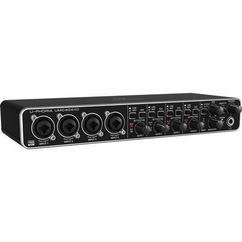 Card âm thanh Behringer U-PHORIA UMC404HD - USB 2.0 Audio/MIDI