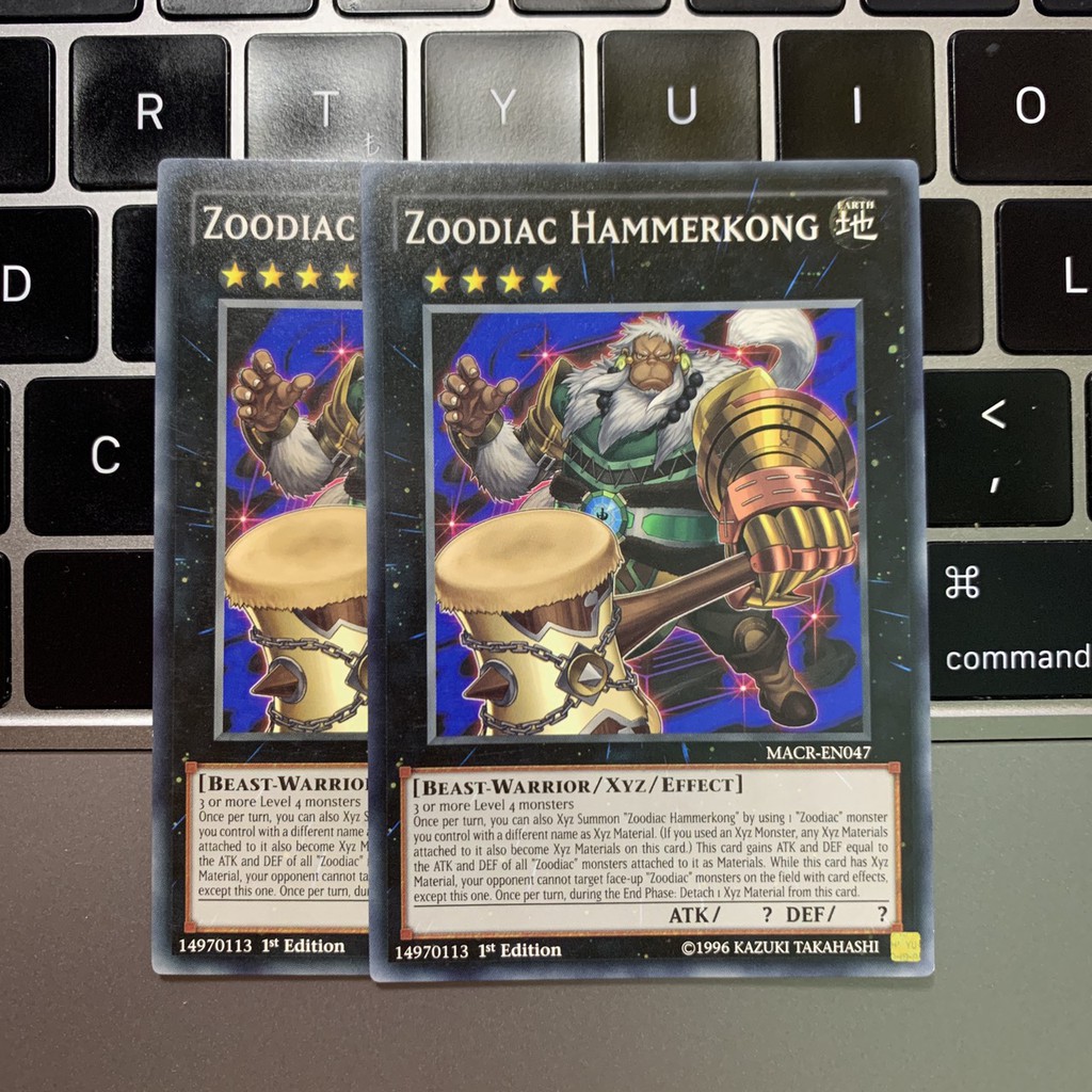 [EN-JP][Thẻ Bài Yugioh Chính Hãng] Zoodiac Hammerkong