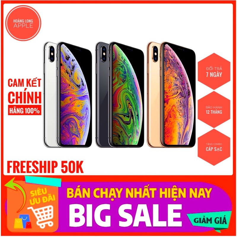 Điện Thoại Iphone XS 64GB [Siêu Rẻ] Quốc Tế Hàng Chính Hãng Mới 97-98% Bảo Hành 12 Tháng