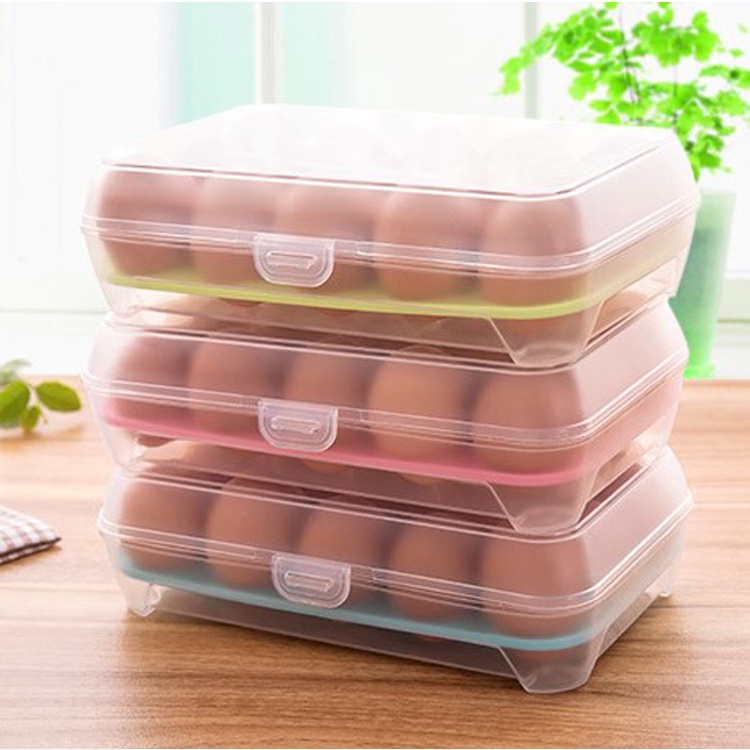 Khay nhựa đựng trứng tiện dụng dùng trong tủ lạnh