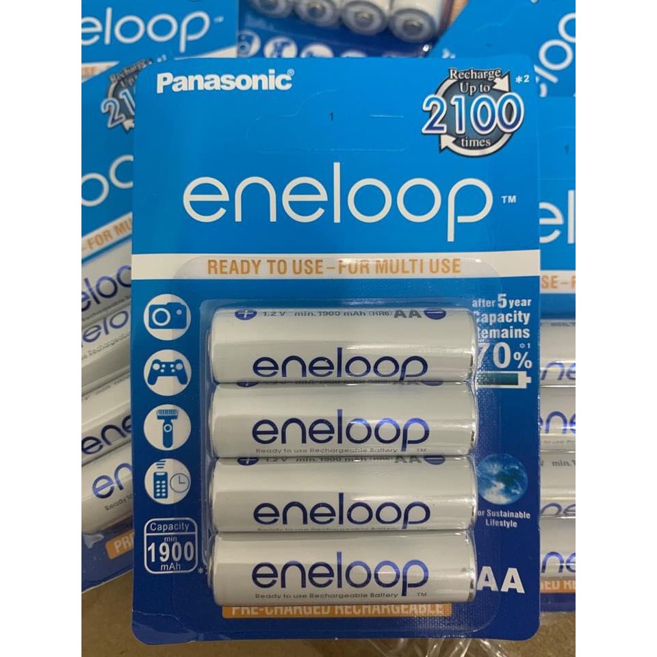 Pin AA 1900mah Và Pin AA Pro 2500mah