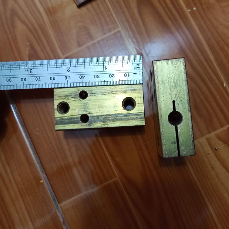 Miếng Đồng Chế Kẹp Kim Máy Hàn Cell Pin