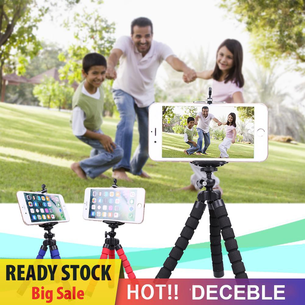 Deceble Mini Holder Octopus Tripod for Mobile Phone/Camera Bracket Selfie Stand