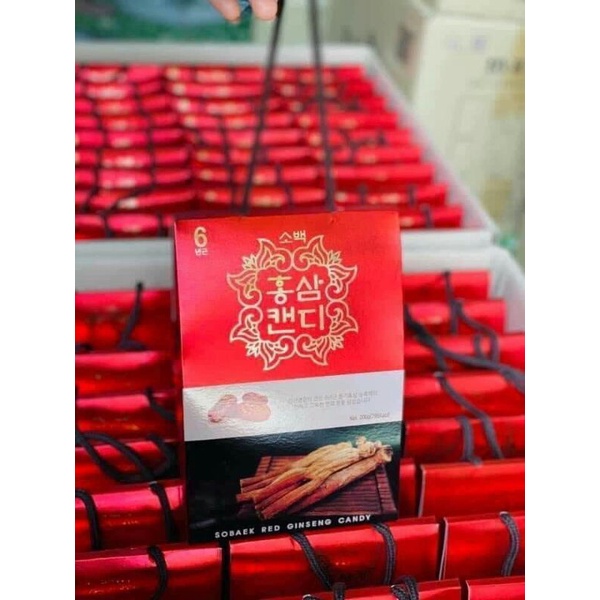 Kẹo hồng sâm SoBek cao cấp Hàn Quốc
