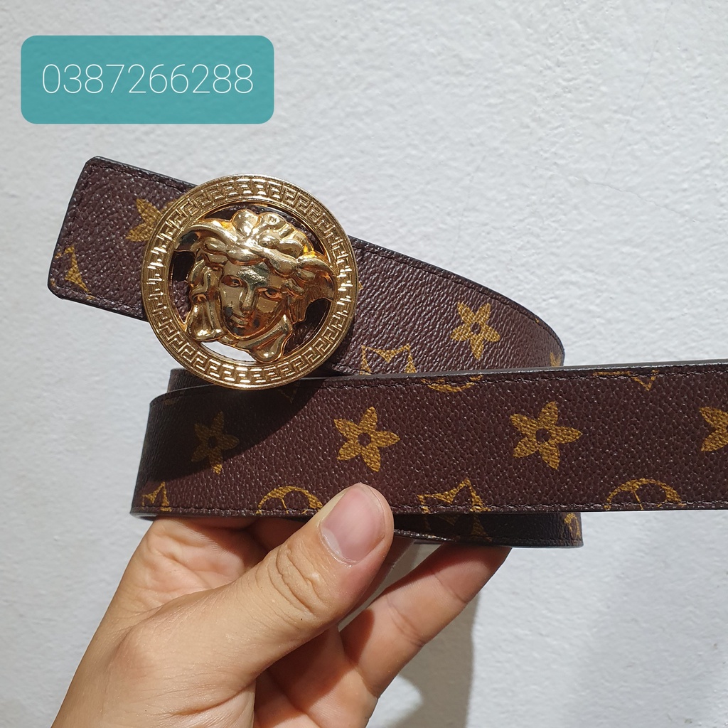 Thắt Lưng Nam - Dây Nịt Nam Mặt VS Da Tổng Hợp PVC Màu Đen Bền Đẹp Mẫu Mới 2021