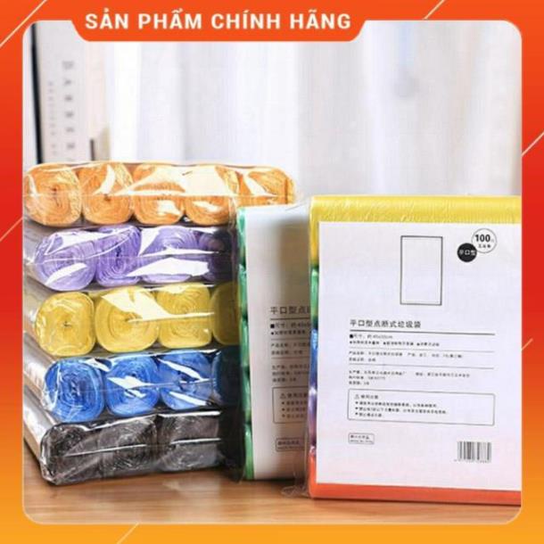 Set 5 Cuộn 75 Túi Rác Sinh Học Tự Hủy