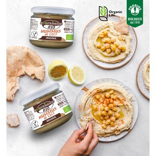  [Siêu sale 11/11] Sốt salad Đậu Gà Hummus 180g Hữu Cơ [Ít Béo]