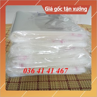 Combo 200 Túi Nilong Keo Dán Miệng OPP Trong Suốt, Bọc Kiếng, Đóng Gói, Đựng Phụ Kiện, Q
