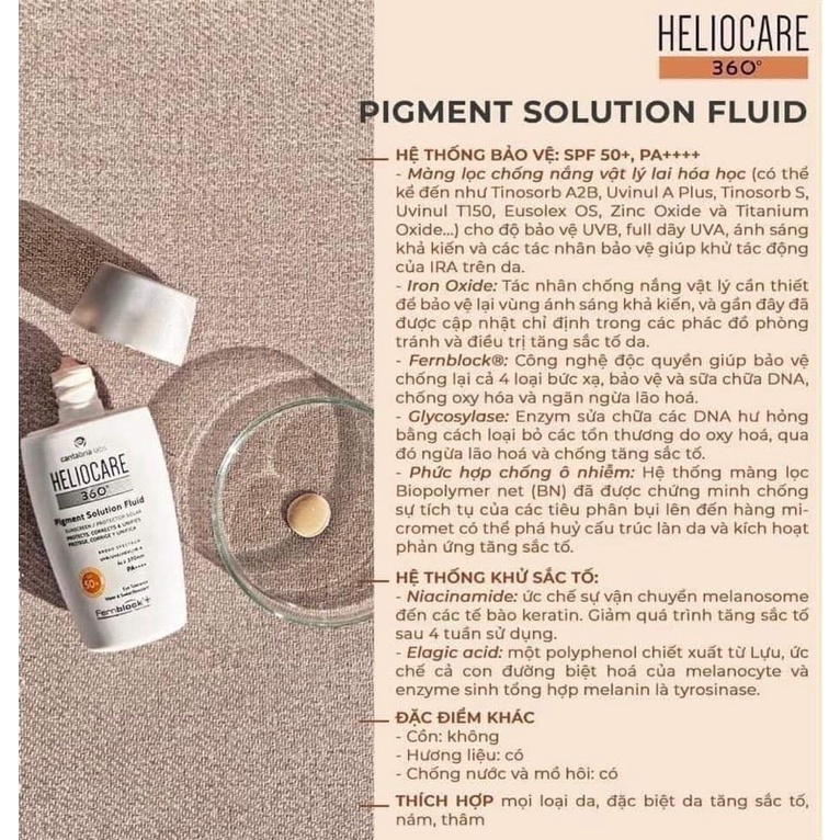 Kem chống nắng Heliocare